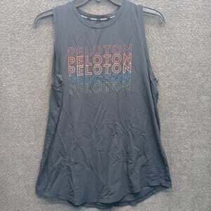 Peloton Agility Women Cut Off Muscle Tank Top Shirt